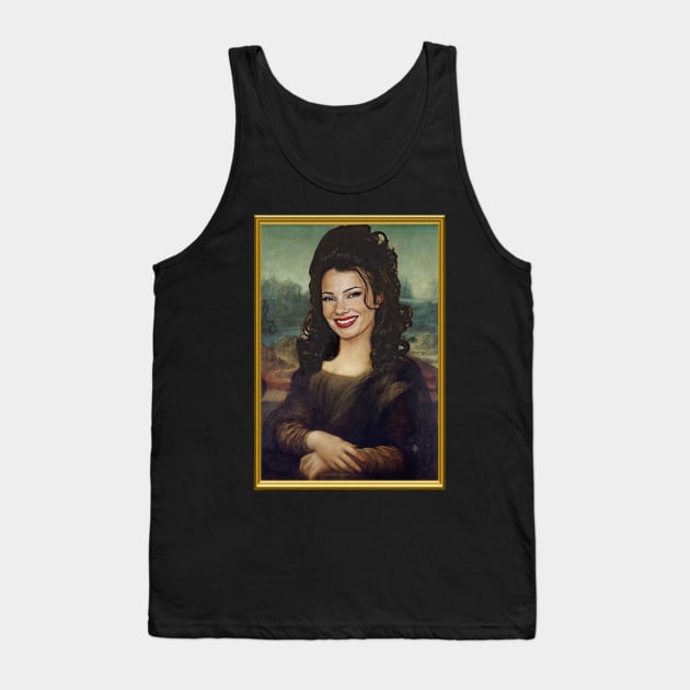 The Nanny - Mona Lisa Tank Top by Indecent Designs